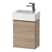 Duravit Meuble sous lavabo D-Neo 36,4x22,2x44 cm, 1 porte, à droite, blanc brillant/émaillé