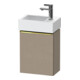 Duravit Meuble sous lavabo D-Neo 36,4x22,2x44 cm, 1 porte, à droite, brillant/lin-1
