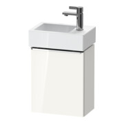 Duravit Meuble sous lavabo D-Neo 36,4x22,2x44 cm, 1 porte, à droite, chr/blc hlgn