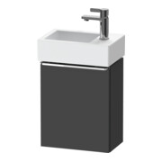 Duravit Meuble sous lavabo D-Neo 36,4x22,2x44 cm, 1 porte, à droite, chr/Grap ma