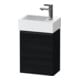 Duravit Meuble sous-lavabo D-Neo 36,4x22,2x44 cm, 1 porte, à droite, noir/ébène noir-1