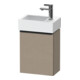 Duravit Meuble sous-lavabo D-Neo 36,4x22,2x44 cm, 1 porte, à droite, noir/lin-1