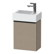 Duravit Meuble sous-lavabo D-Neo 36,4x22,2x44 cm, 1 porte, à droite, noir/lin