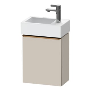 Duravit Meuble sous lavabo D-Neo 36,4x22,2x44 cm, 1 porte, à gauche, b prof/ht