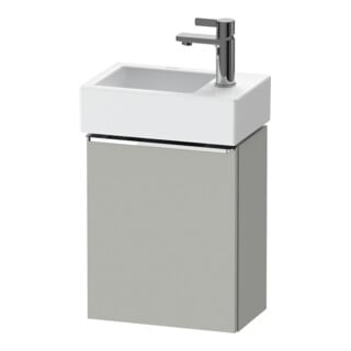 Duravit Meuble sous-lavabo D-Neo 36,4x22,2x44 cm, 1 porte, à gauche, chr/Bet ma