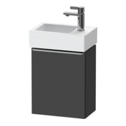 Duravit Meuble sous lavabo D-Neo 36,4x22,2x44 cm, 1 porte, à gauche, gris mat