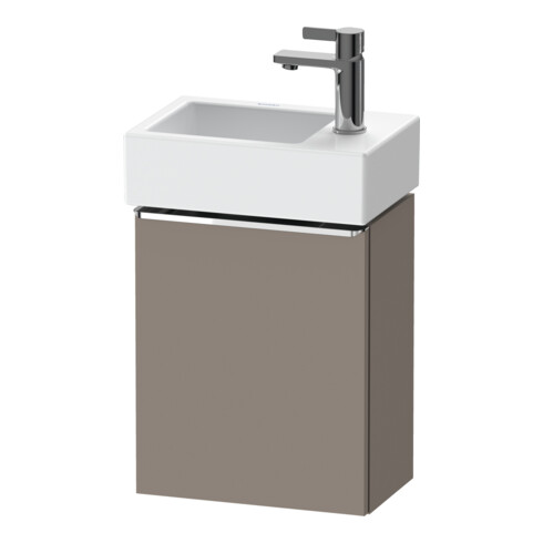 Duravit Meuble sous-lavabo D-Neo 36,4x22,2x44cm, 1 porte, à droite, blanc/Mat