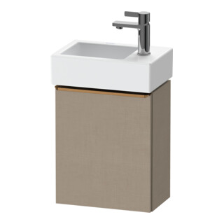 Duravit Meuble sous lavabo D-Neo 36,4x22,2x44cm, 1 porte, à gauche, b chêne/Laqué