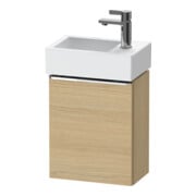 Duravit Meuble sous lavabo D-Neo 36,4x22,2x44cm, 1 porte, à gauche, ch/Ei Nat