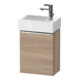 Duravit Meuble sous lavabo D-Neo 36,4x22,2x44cm, 1 porte, à gauche, ch/oeuf marbré-1