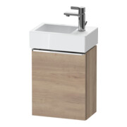 Duravit Meuble sous lavabo D-Neo 36,4x22,2x44cm, 1 porte, à gauche, ch/oeuf marbré