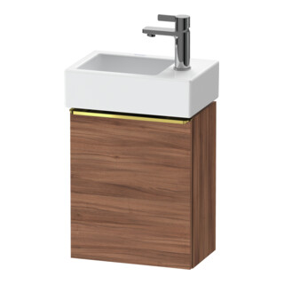 Duravit Meuble sous lavabo D-Neo 36,4x22,2x44cm, 1 porte, à gauche, g pol/Nu N