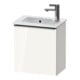 Duravit Meuble sous-lavabo D-Neo 41x27,4x44 cm, 1 tiroir, à droite, blanc brillant-1