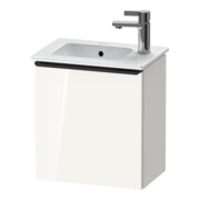 Duravit Meuble sous-lavabo D-Neo 41x27,4x44 cm, 1 tiroir, à droite, blanc/brillant