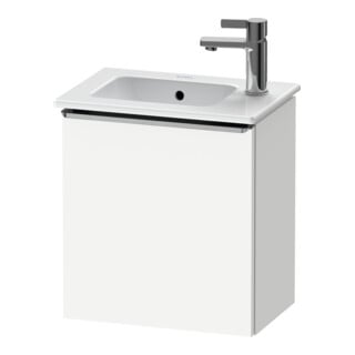 Duravit Meuble sous-lavabo D-Neo 41x27,4x44 cm, 1 tiroir, à droite, blanc mat
