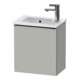 Duravit Meuble sous lavabo D-Neo 41x27,4x44 cm, 1 tiroir, à droite, ES chêne/gris mat-1