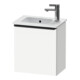 Duravit Meuble sous-lavabo D-Neo 41x27,4x44 cm, 1 tiroir, à droite, noir/blanc ma-1