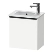 Duravit Meuble sous-lavabo D-Neo 41x27,4x44 cm, 1 tiroir, à droite, noir/blanc ma