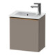 Duravit Meuble sous lavabo D-Neo 41x27,4x44 cm, 1 tiroir, à gauche, basalt mat-1