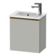 Duravit Meuble sous-lavabo D-Neo 41x27,4x44 cm, 1 tiroir, à gauche, gris mat-1