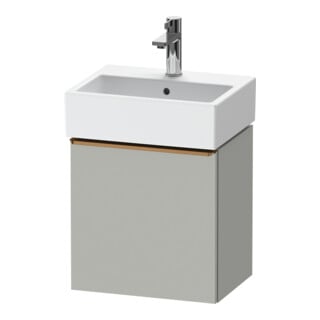 Duravit Meuble sous lavabo D-Neo 43,4x32,2x44 cm, 1 porte, à droite, b geb/gr ma