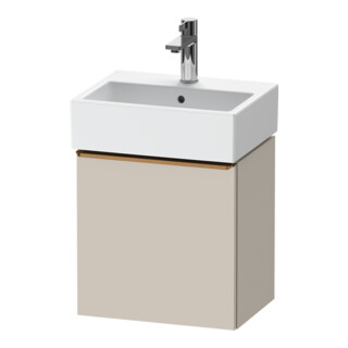 Duravit Meuble sous lavabo D-Neo 43,4x32,2x44 cm, 1 porte, à droite, b laqué/Ta ma