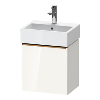 Duravit Meuble sous-lavabo D-Neo 43,4x32,2x44 cm, 1 porte, à droite, blanc brillant