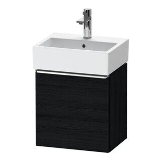 Duravit Meuble sous lavabo D-Neo 43,4x32,2x44 cm, 1 porte, à droite, blanc brillant/œuf