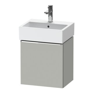 Duravit Meuble sous-lavabo D-Neo 43,4x32,2x44 cm, 1 porte, à droite, chr/Bet ma