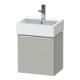 Duravit Meuble sous-lavabo D-Neo 43,4x32,2x44 cm, 1 porte, à droite, chr/Bet ma-1