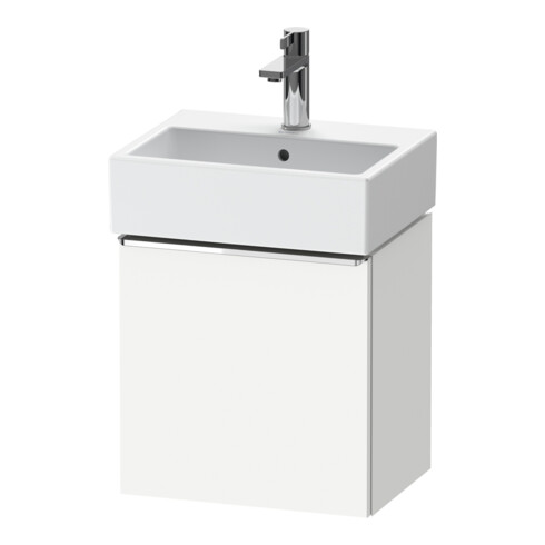 Duravit Meuble sous lavabo D-Neo 43,4x32,2x44 cm, 1 porte, à droite, chr/blanc mat
