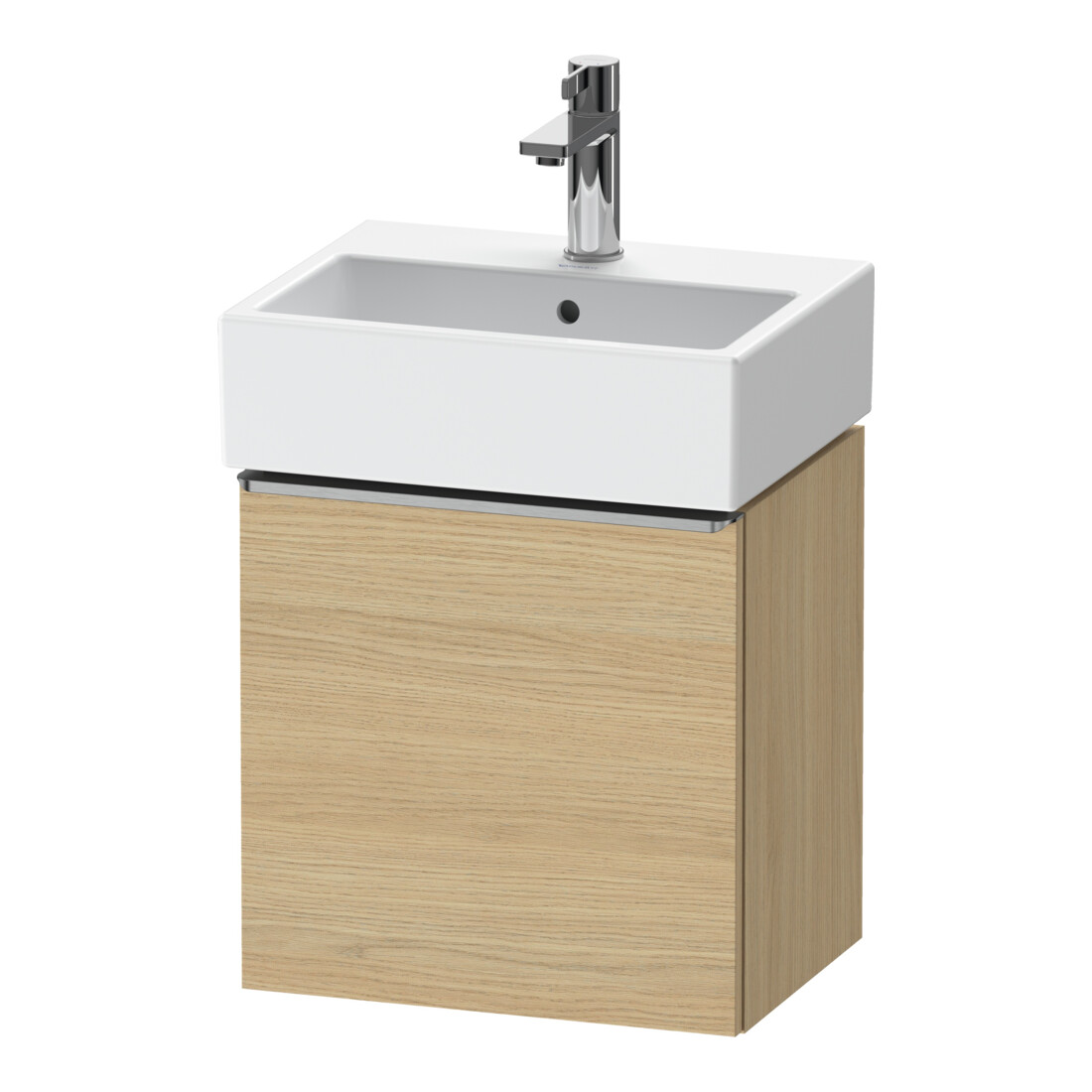 Duravit Meuble sous lavabo D-Neo 43,4x32,2x44 cm, 1 porte, à droite, finition ES/Ei N
