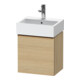 Duravit Meuble sous-lavabo D-Neo 43,4x32,2x44 cm, 1 porte, à gauche, b geb/Ei N-1