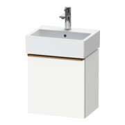 Duravit Meuble sous lavabo D-Neo 43,4x32,2x44 cm, 1 porte, à gauche, blanc/gris mat