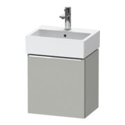 Duravit Meuble sous lavabo D-Neo 43,4x32,2x44 cm, 1 porte, à gauche, chr/Bet ma