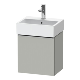 Duravit Meuble sous-lavabo D-Neo 43,4x32,2x44 cm, 1 porte, à gauche, ES anthracite/gris mat