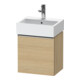 Duravit Meuble sous lavabo D-Neo 43,4x32,2x44 cm, 1 porte, à gauche, ES geb/Ei N-1