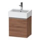 Duravit Meuble sous lavabo D-Neo 43,4x32,2x44 cm, 1 porte, à gauche, ES geb/Nu N-1