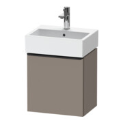 Duravit Meuble sous lavabo D-Neo 43,4x32,2x44 cm, 1 porte, à gauche, noir/Bas ma