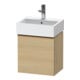 Duravit Meuble sous lavabo D-Neo 43,4x32,2x44cm, 1 porte, à droite, b geb/Ei N-1