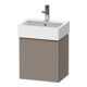 Duravit Meuble sous lavabo D-Neo 43,4x32,2x44cm, 1 porte, à droite, b laqué/Bas m-1