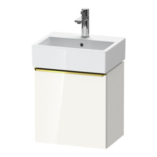 Duravit Meuble sous lavabo D-Neo 43,4x32,2x44cm, 1 porte, à droite, blanc brillant