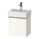Duravit Meuble sous lavabo D-Neo 43,4x32,2x44cm, 1 porte, à droite, blanc brillant-1
