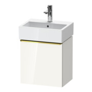 Duravit Meuble sous-lavabo D-Neo 43,4x32,2x44cm, 1 porte, à gauche, blanc brillant