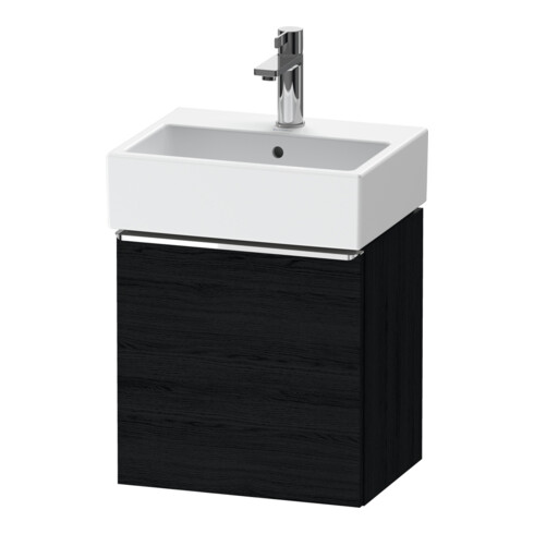 Duravit Meuble sous lavabo D-Neo 43,4x32,2x44cm, 1 porte, à gauche, blanc brillant/ivoire