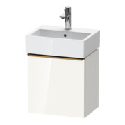 Duravit Meuble sous lavabo D-Neo 43,4x32,2x44cm, 1 porte, à gauche, blanc/gris brillant-1