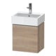 Duravit Meuble sous-lavabo D-Neo 43,4x32,2x44cm, 1 porte, à gauche, ES geb/Ei m-1