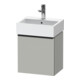 Duravit Meuble sous lavabo D-Neo 43,4x32,2x44cm, 1 porte, à gauche, noir/gris mat-1