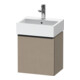 Duravit Meuble sous lavabo D-Neo 43,4x32,2x44cm, 1 porte, à gauche, noir/lin-1