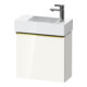 Duravit Meuble sous-lavabo D-Neo 48,4x22,2x44 cm, 1 porte, à droite, blanc poli/haut brillant-1